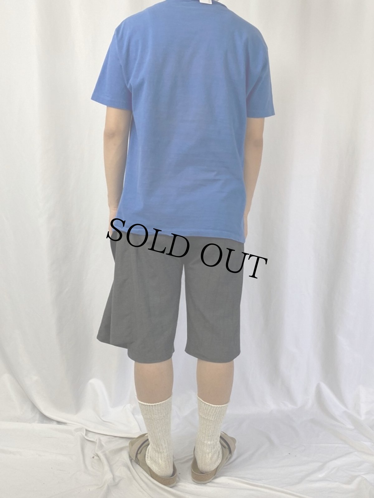 画像4: 90's Disney USA製 ファンタジアミッキープリントTシャツ L (4)