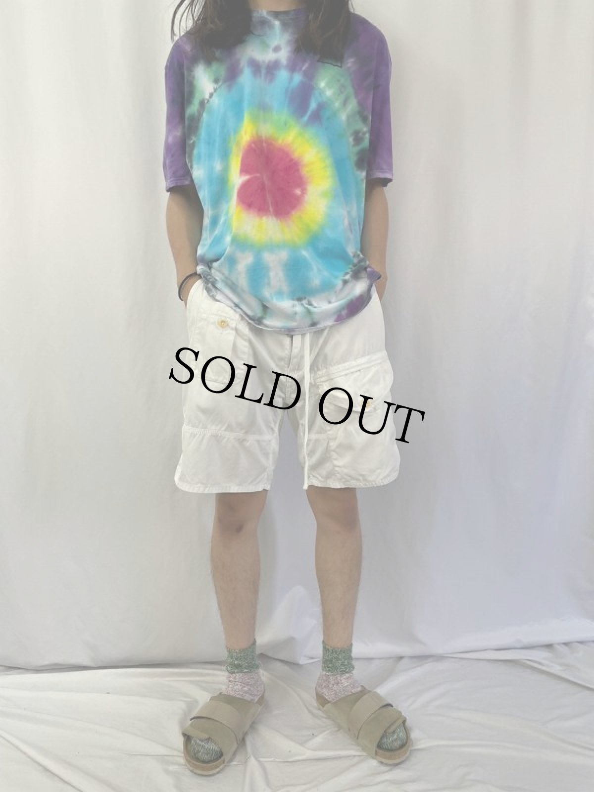 画像2: POLO Ralph Lauren "P1960TYPE" ビスコースショーツ W36 (2)