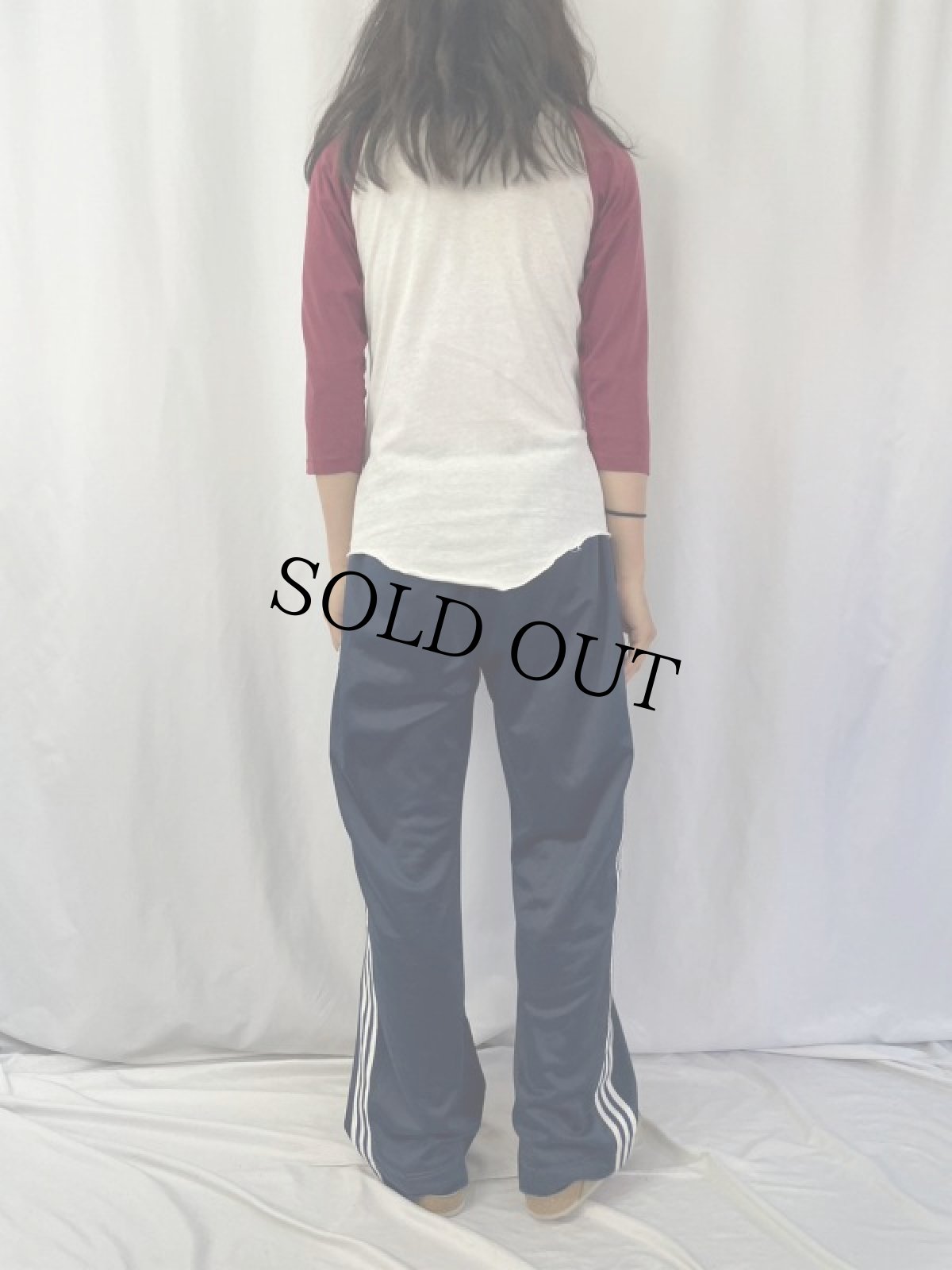 画像4: 80's USA製 "MAPLE VALLEY BASEBALL" プリントラグランTシャツ M (4)