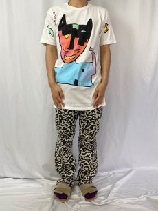 画像2: 80's "GUGGENHEIM MUSEUM" ハンドペイントTシャツ (2)