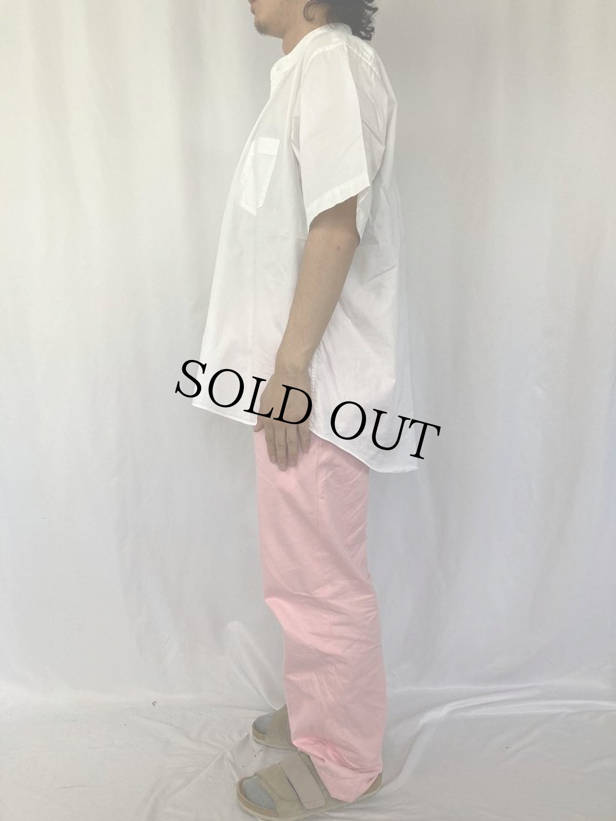 画像3: Pierre Cardin スタンドカラー コットンシャツ (3)