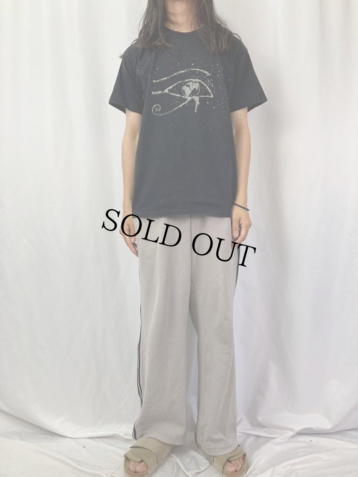 画像2: Elton John & Tim Rice's "AIDA" ミュージカルプリントTシャツ M (2)