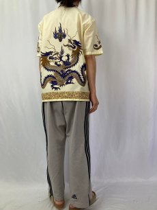 画像4: JAVA BATIK バティック柄 コットンシャツ XL (4)