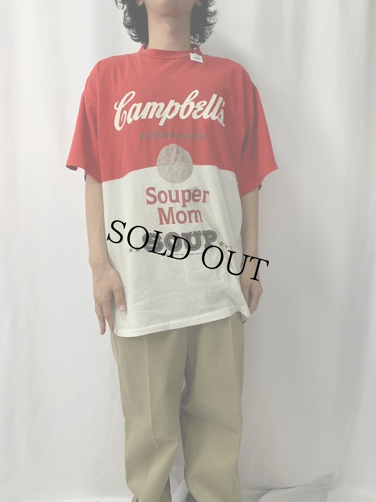 画像2: 80's Campbell's Soup "Souper Mom" プリントTシャツ (2)