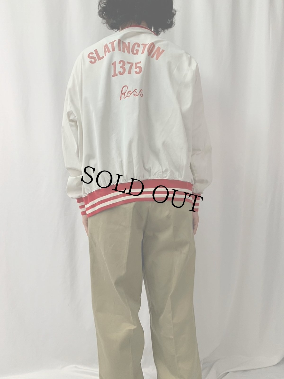画像4: 50〜60's "SLATINGTON 1375" チェーン刺繍 コットンスポーツジャケット (4)