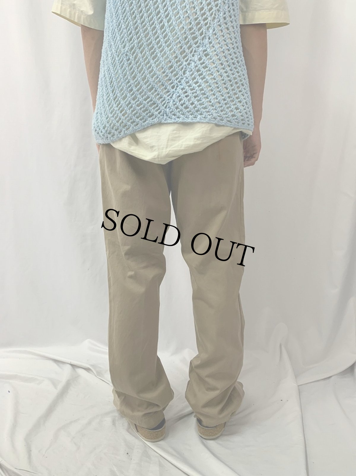 画像4: 70's ギリシャ軍 チノトラウザーズ W31 (4)