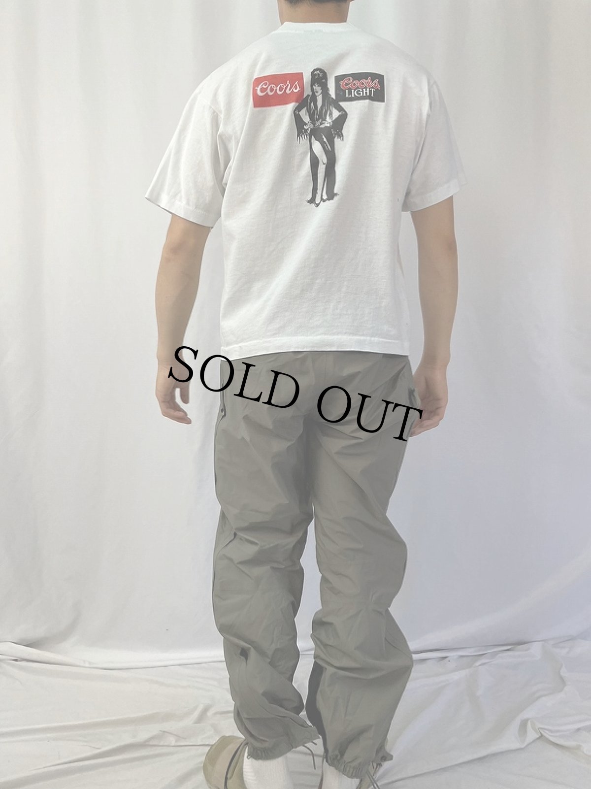 画像4: 80's ELVIRA USA製 "Trick or Treat?" コメディホラー映画Tシャツ L (4)