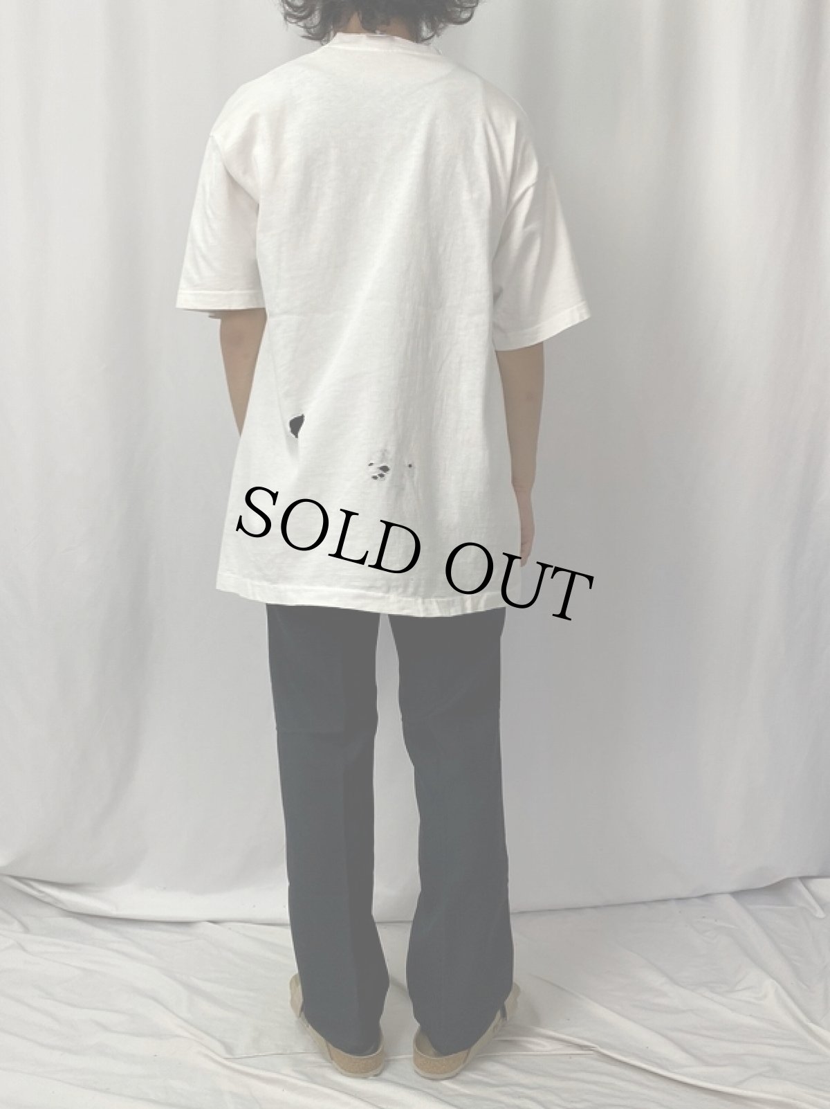 画像4: 90's Charles Ifergan USA製 "A 20 YEAR LOVE AFFHAIR" フォトプリントTシャツ XL (4)