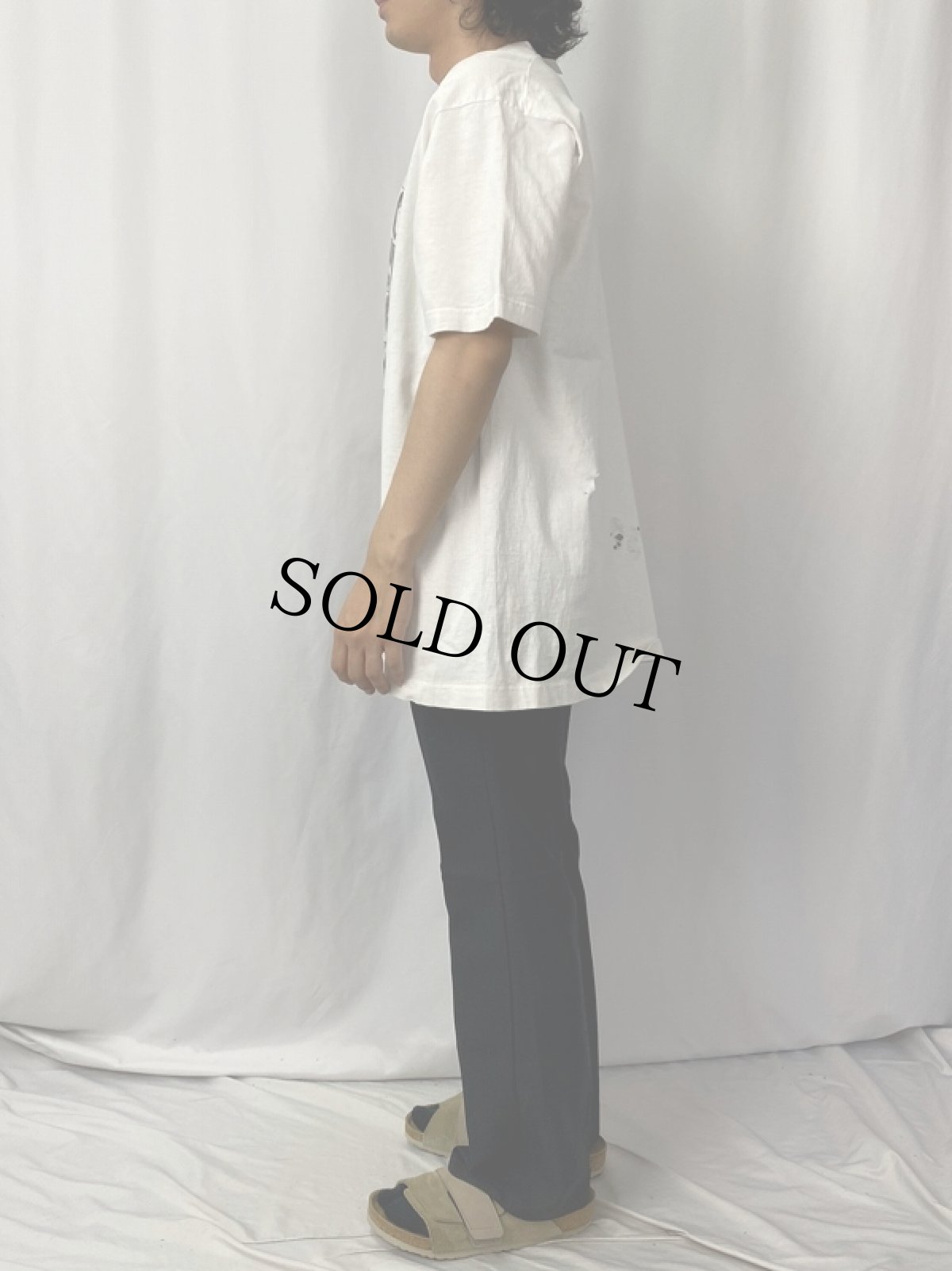 画像3: 90's Charles Ifergan USA製 "A 20 YEAR LOVE AFFHAIR" フォトプリントTシャツ XL (3)