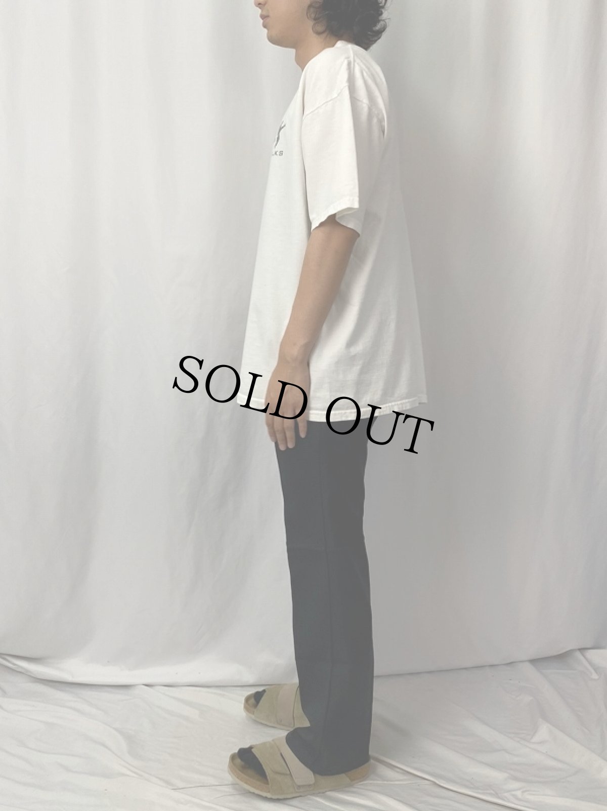 画像3: 2000's Monty Python "The Ministry of Silly Walks" コメディプリントTシャツ XL (3)