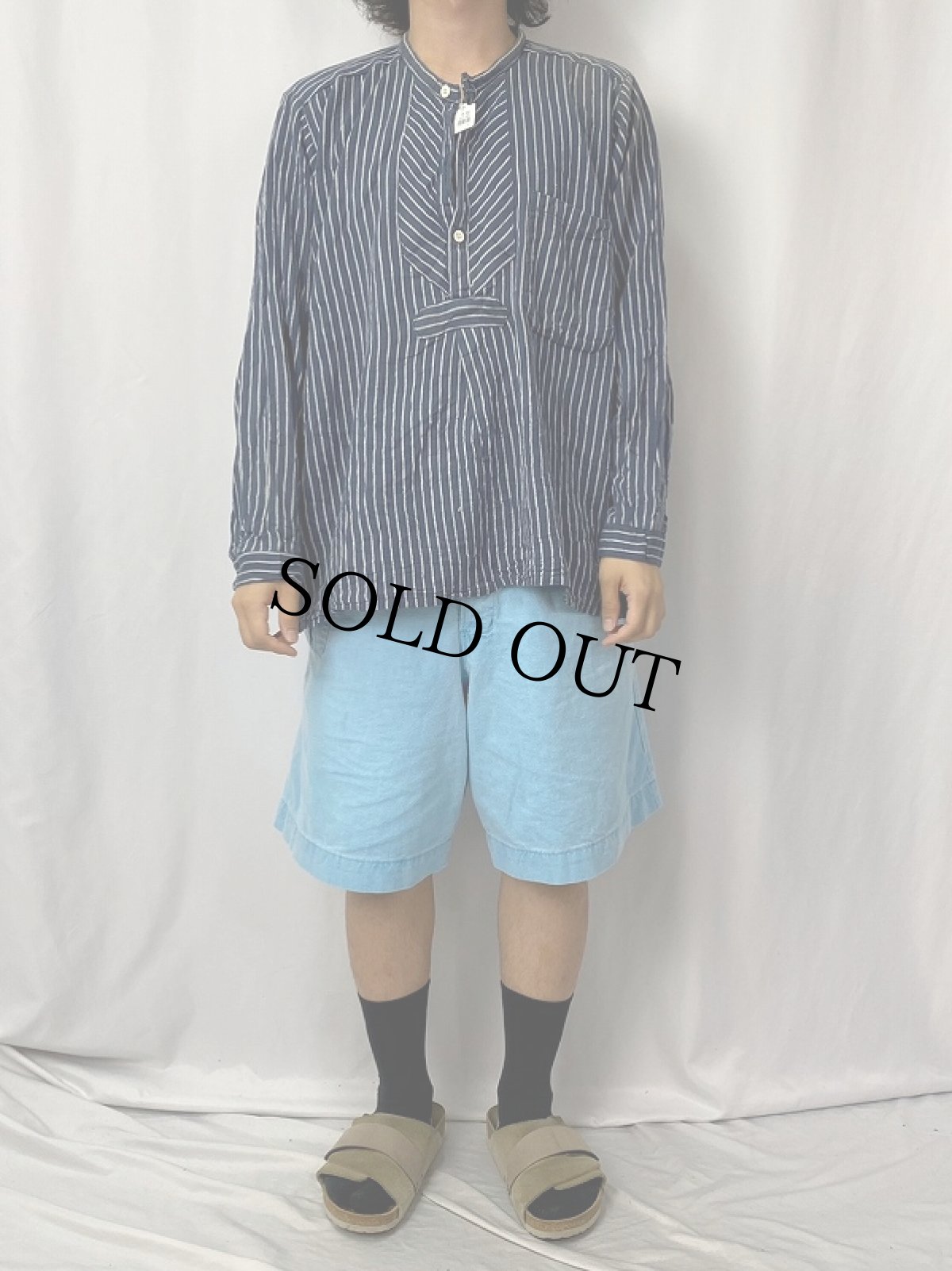 画像2: 70's EURO フィッシャーマンシャツ (2)