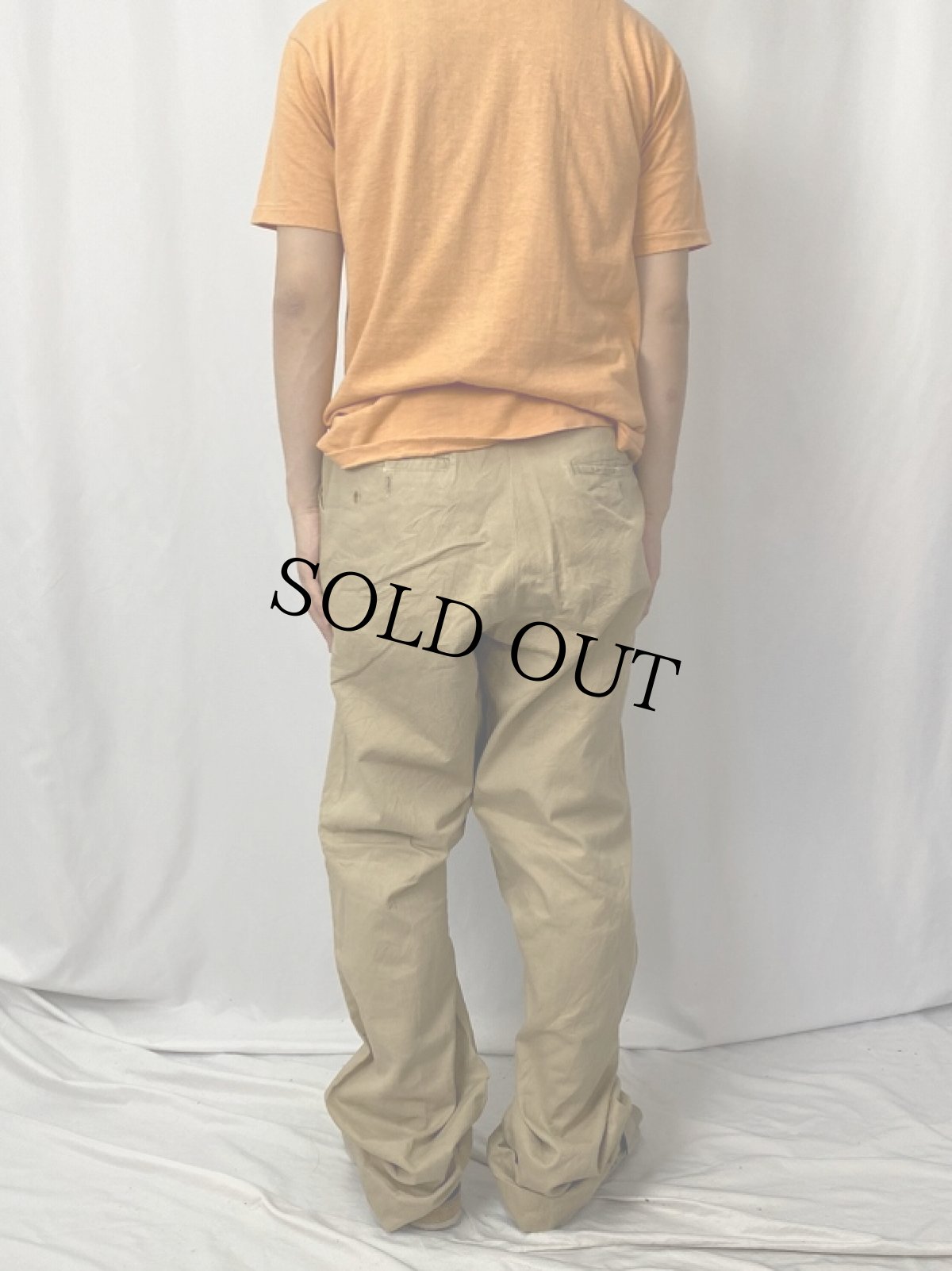 画像4: 50's U.S.ARMY チノトラウザーズ W31 (4)