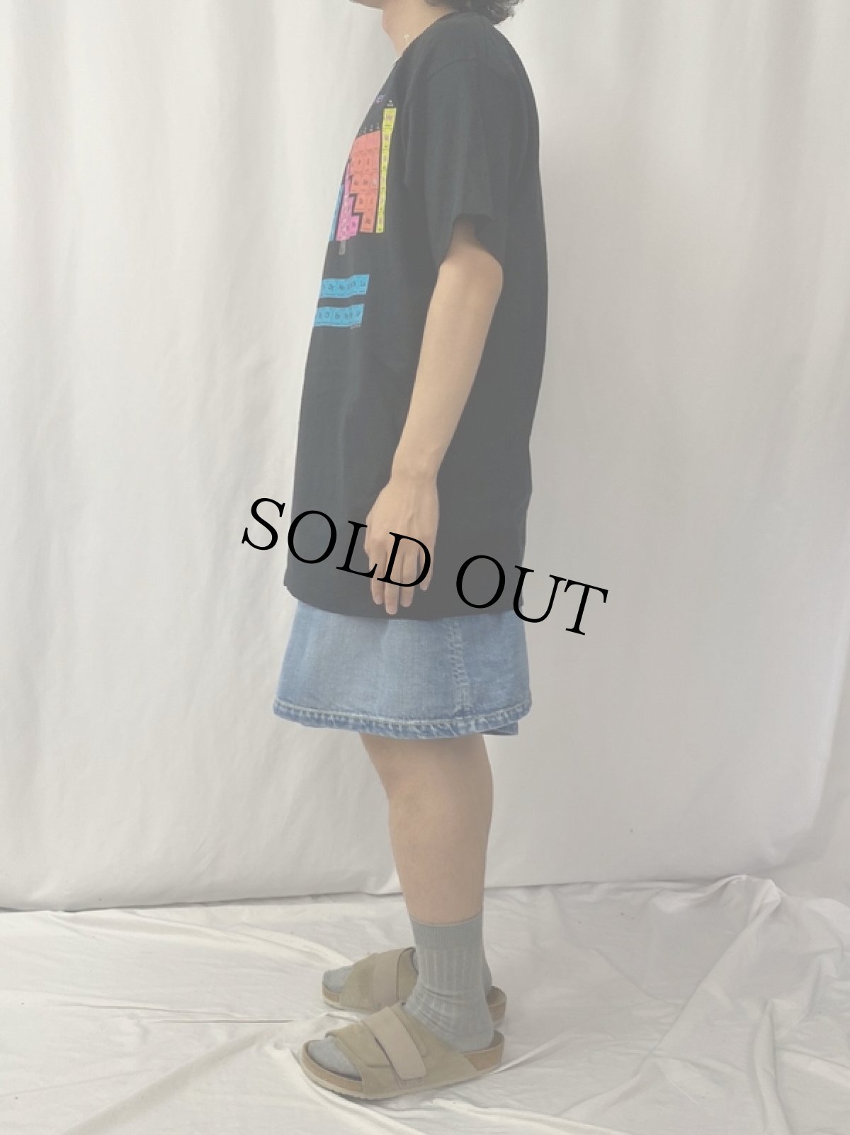 画像3: 90's "Periodic Table of the Elements" 周期表プリントTシャツ DEADSTOCK XL (3)