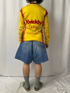 画像4: "Kvickly" フロッキープリント ハーフジップ サイクリングシャツ SIZE3 (4)