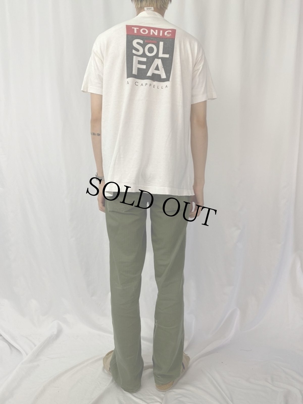 画像5: 90's TONIC SOL FA USA製 アカペラグループ プリントTシャツ XL (5)