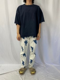 画像2: 90's CANADA製 "TRICOLORE" 刺繍Tシャツ XXL (2)
