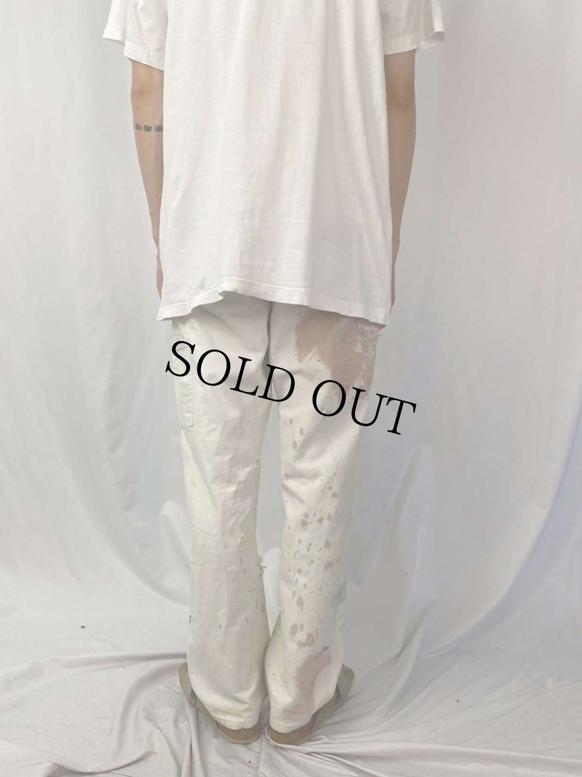 画像4: Dickies ペンキペイント ペインターパンツ W31 (4)