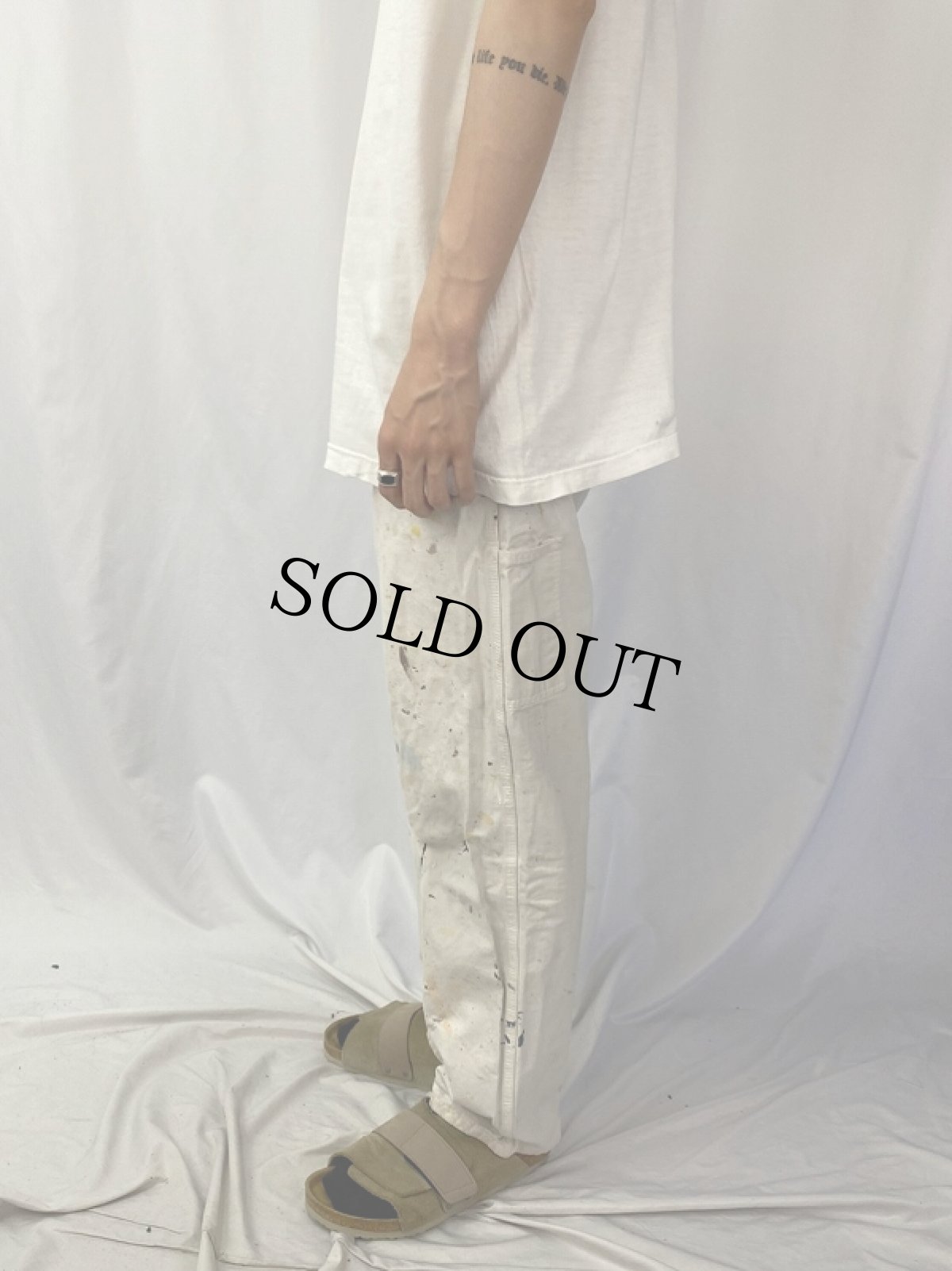 画像3: Dickies ペンキペイント ペインターパンツ W31 (3)