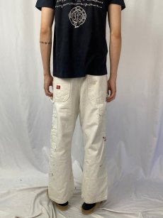 画像4: Dickies ペンキペイント ペインターパンツ W34 (4)