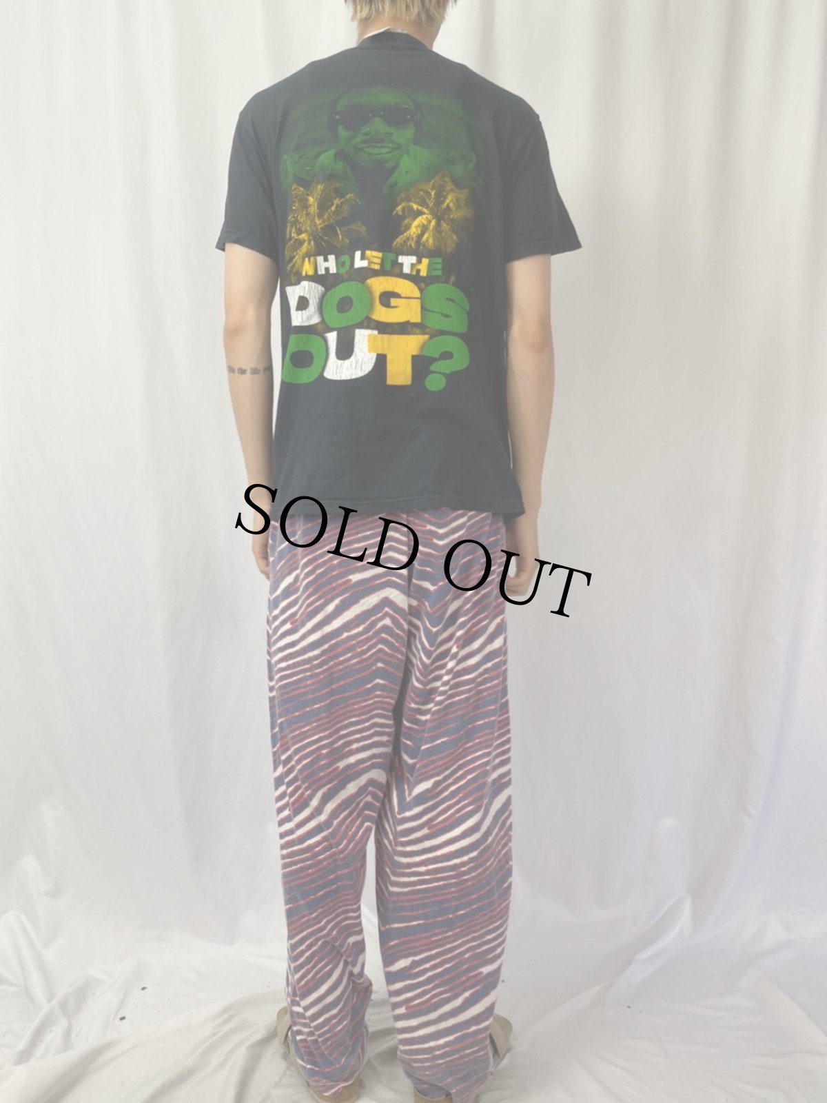 画像4: BAHA MEN レゲエバンド フォトプリントTシャツ M (4)