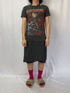 画像2: 70〜80's IRON MAIDEN "virtual xi" ヘヴィメタルバンドTシャツ (2)