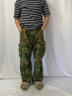 画像2: 60's U.S.ARMY ERDL迷彩 ブラウンリーフ ジャングルファティーグパンツ 5th MEDIUM-REGULAR (2)