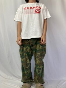 画像2: 90's TEXACO USA製 企業ロゴプリントTシャツ XL (2)
