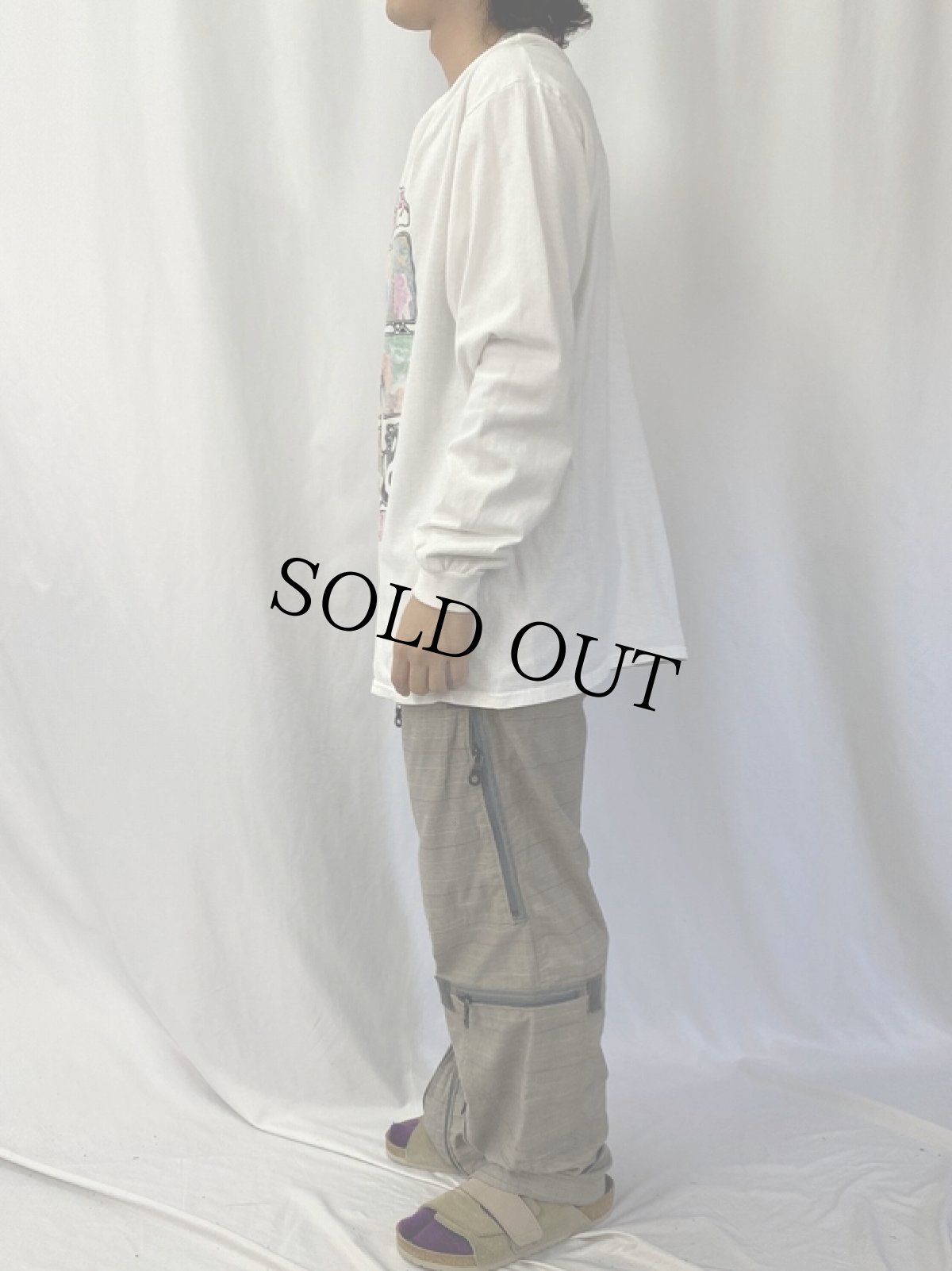 画像3: PEPE USA製 "PEPE JEANS FROM LONDON" プリントロンT (3)