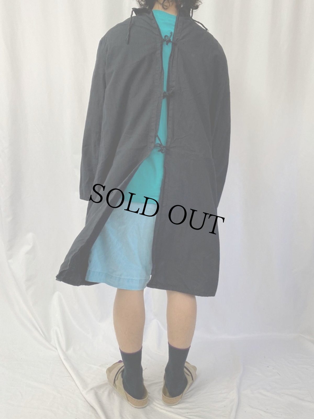 画像5: ロシア軍 サージカルガウン 後染めBLACK (5)