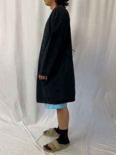 画像3: 【SALE】 ロシア軍 サージカルガウン 後染めBLACK (3)