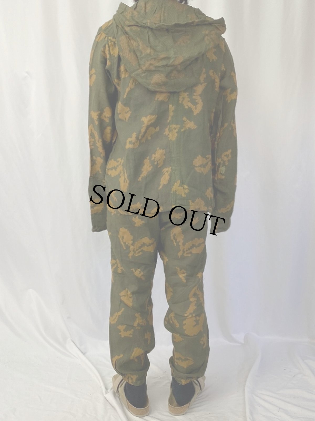 画像4: 80's ロシア・ソビエト軍 ベリョーズカパターン KZSオーバーパーカー/パンツ SETUP DEADSTOCK SIZE1 (4)