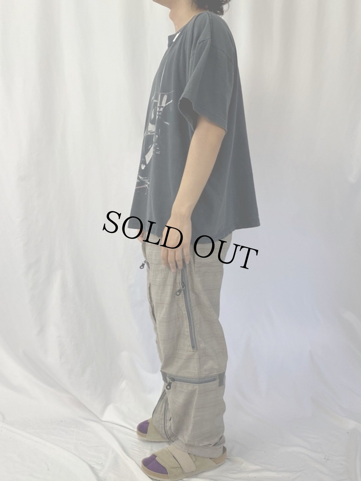 画像3: 90's STAR WARS A NEW HOPE "Darth Vader" キャラクタープリントTシャツ (3)