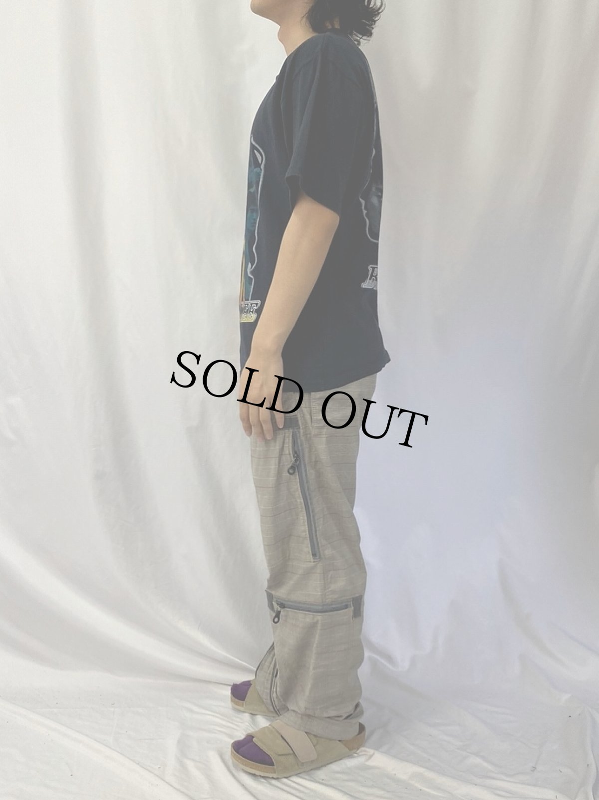 画像3: Bruce Lee ハリウッド俳優プリントＴシャツ XL (3)