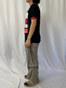 画像3: 【SALE】 RADIOHEAD Britain製 "The Bends" ロックバンドツアープリントリンガーTシャツ BLACK (3)