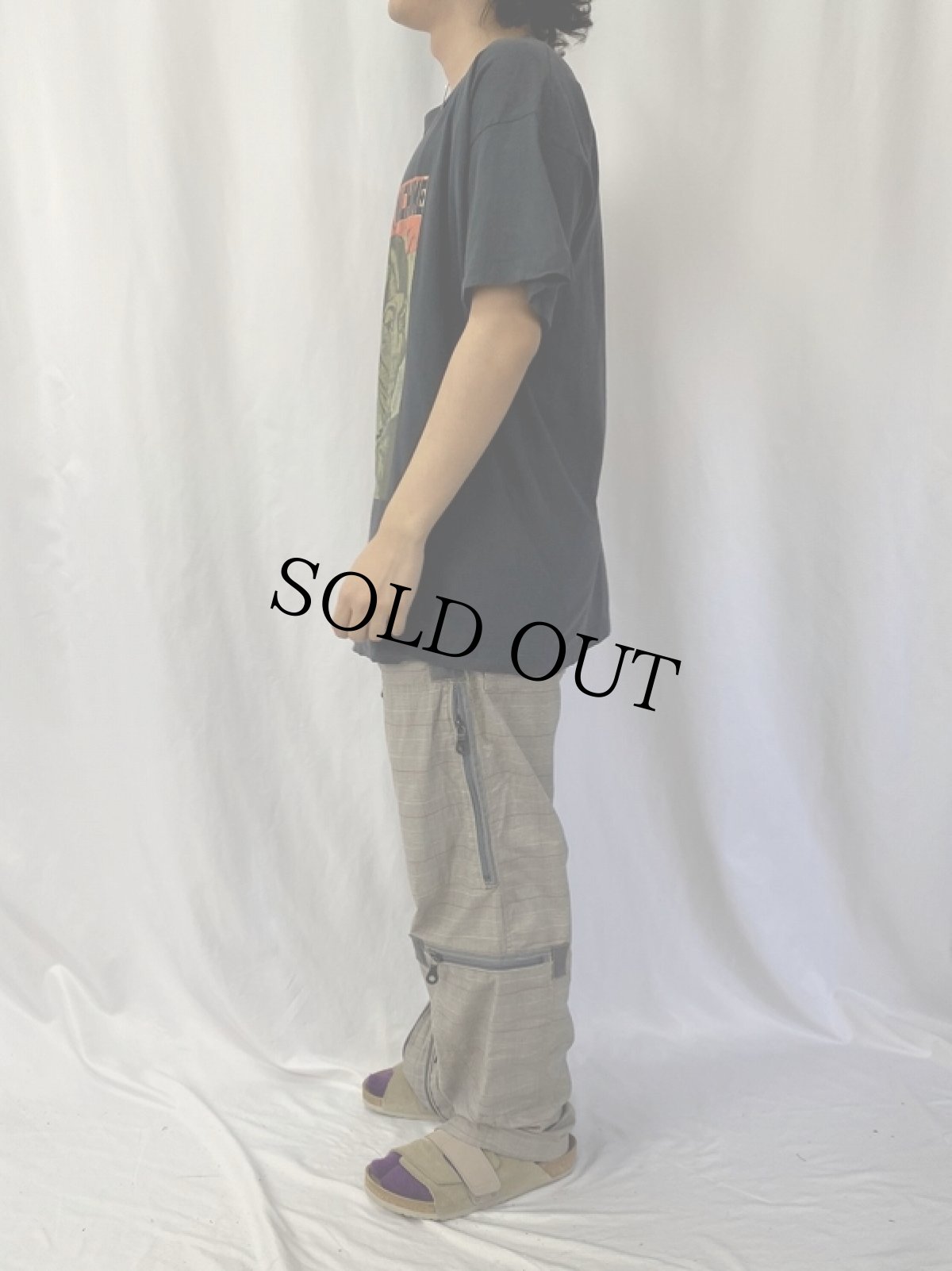 画像3: 【SALE】 80〜90's Rage Against the Machine ロックバンドTシャツ (3)