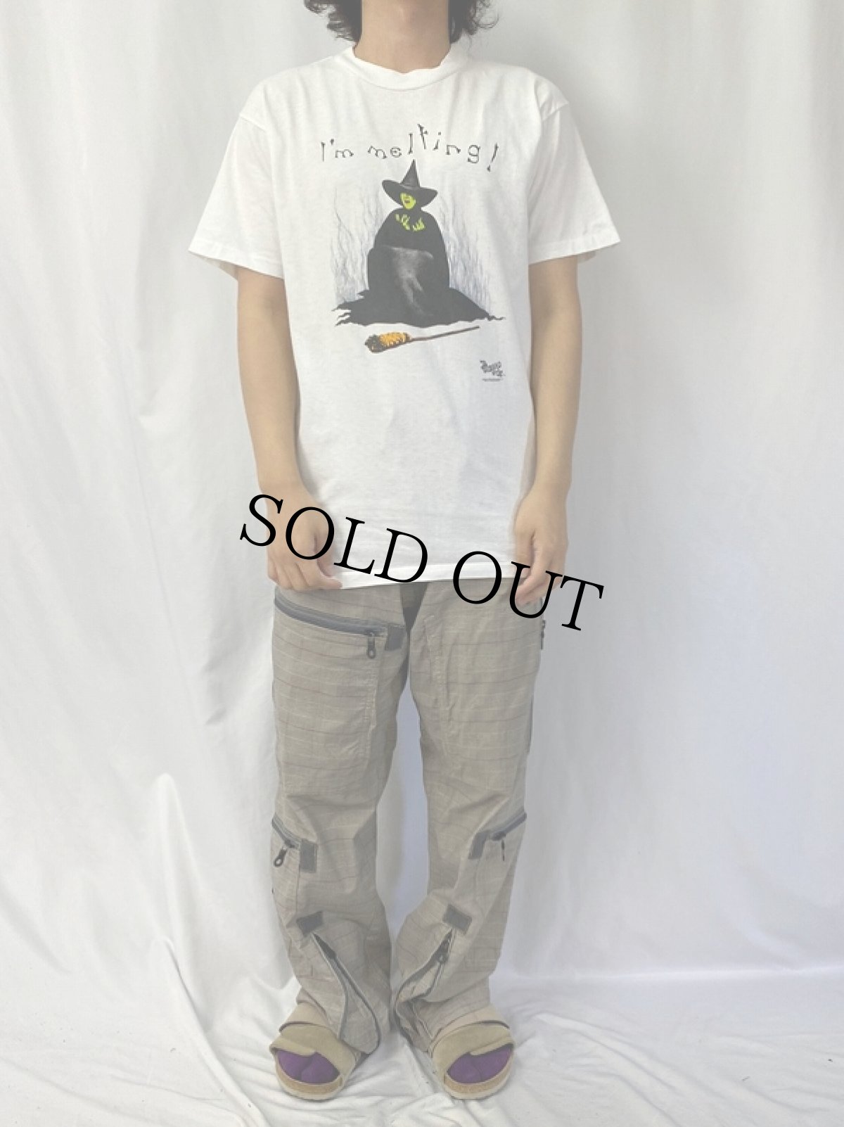 画像2: 90's STANLEY DESANTIS "The Wizard of Oz" ミュージカルプリントTシャツ L (2)