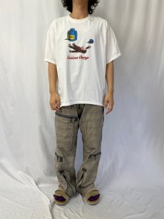 画像2: 90's Curious George キャラクタープリントTシャツ XL (2)