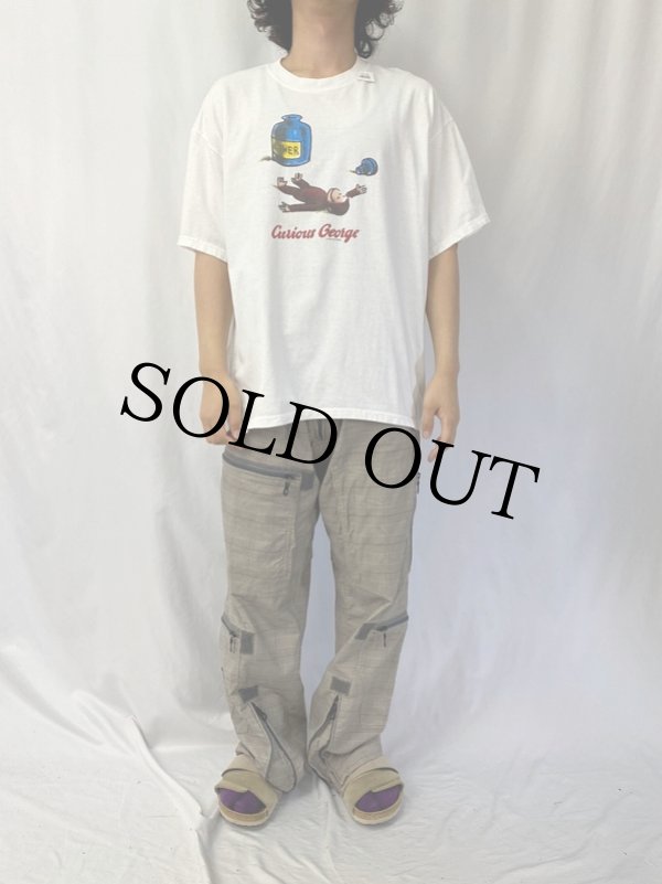おさるのジョージ　ヴィンテージtシャツ XL 90s Curious George 