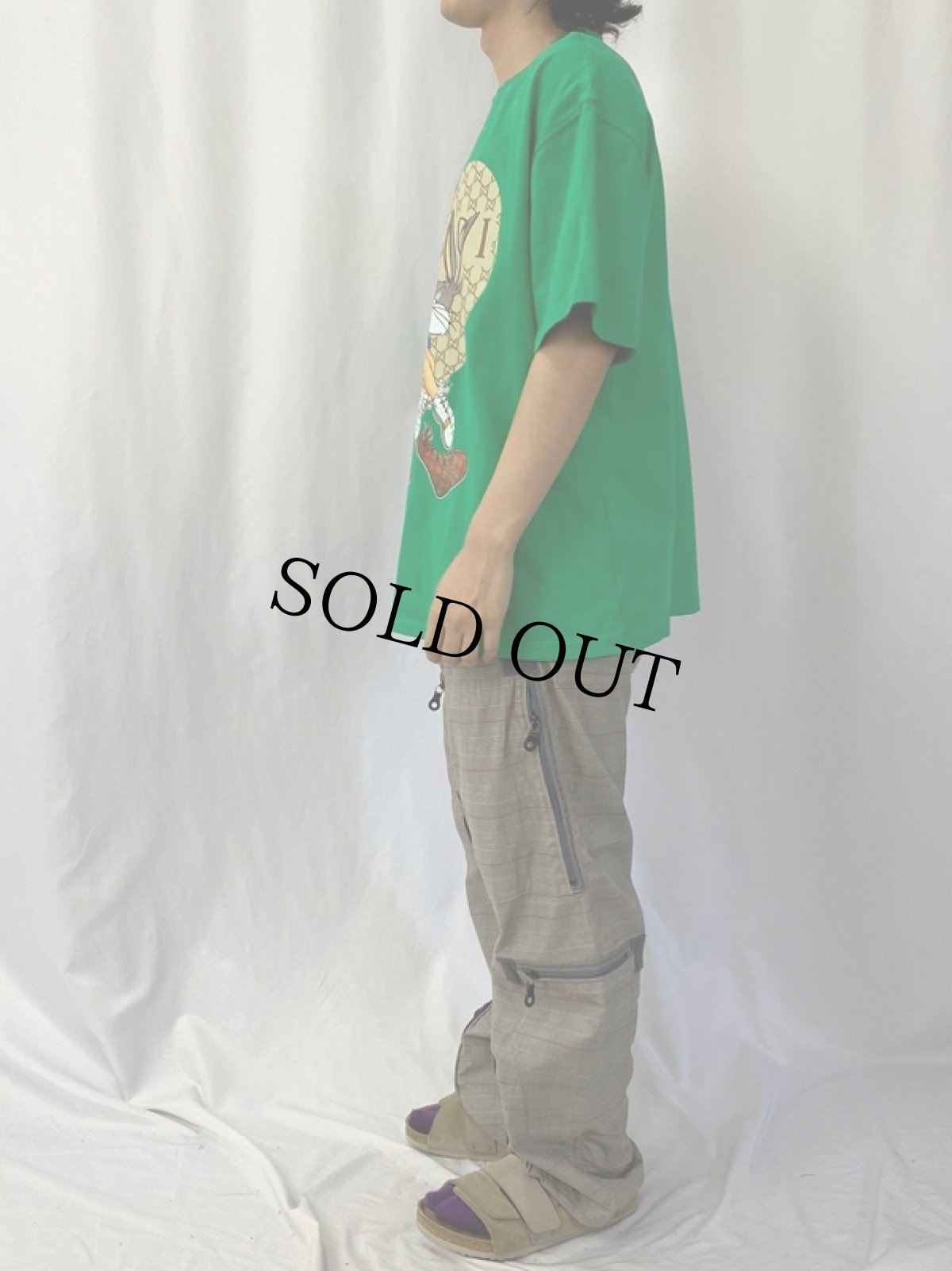 画像3: ブート GUCCI × Looney Tunes キャラクタープリントTシャツ XL (3)