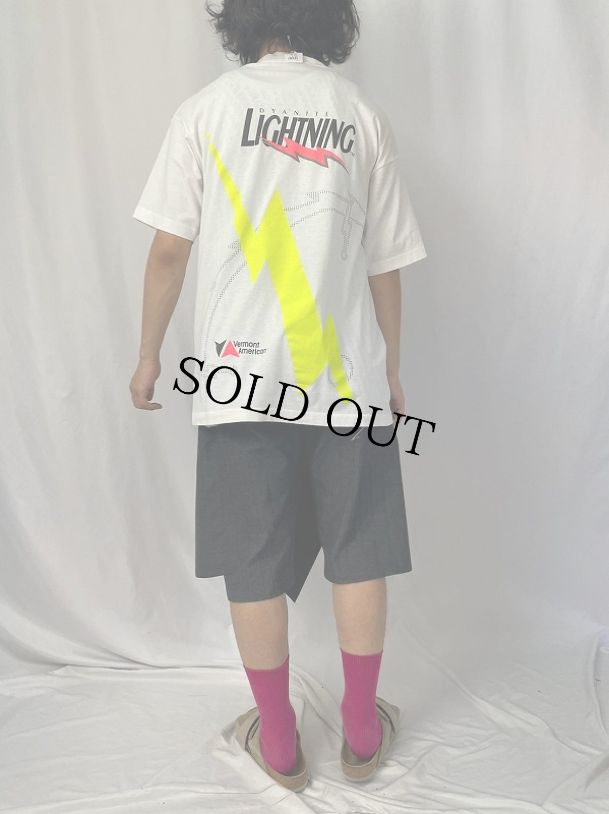 画像4: 【SALE】 90's Vermont American USA製 "JUST USE IT !" 電動工具メーカー プリントTシャツ XL (4)