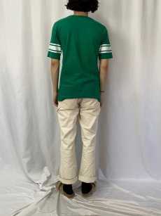 画像4: 80's Champion トリコタグ USA製 "MICHIGAN STATE 00" フットボールTシャツ L (4)