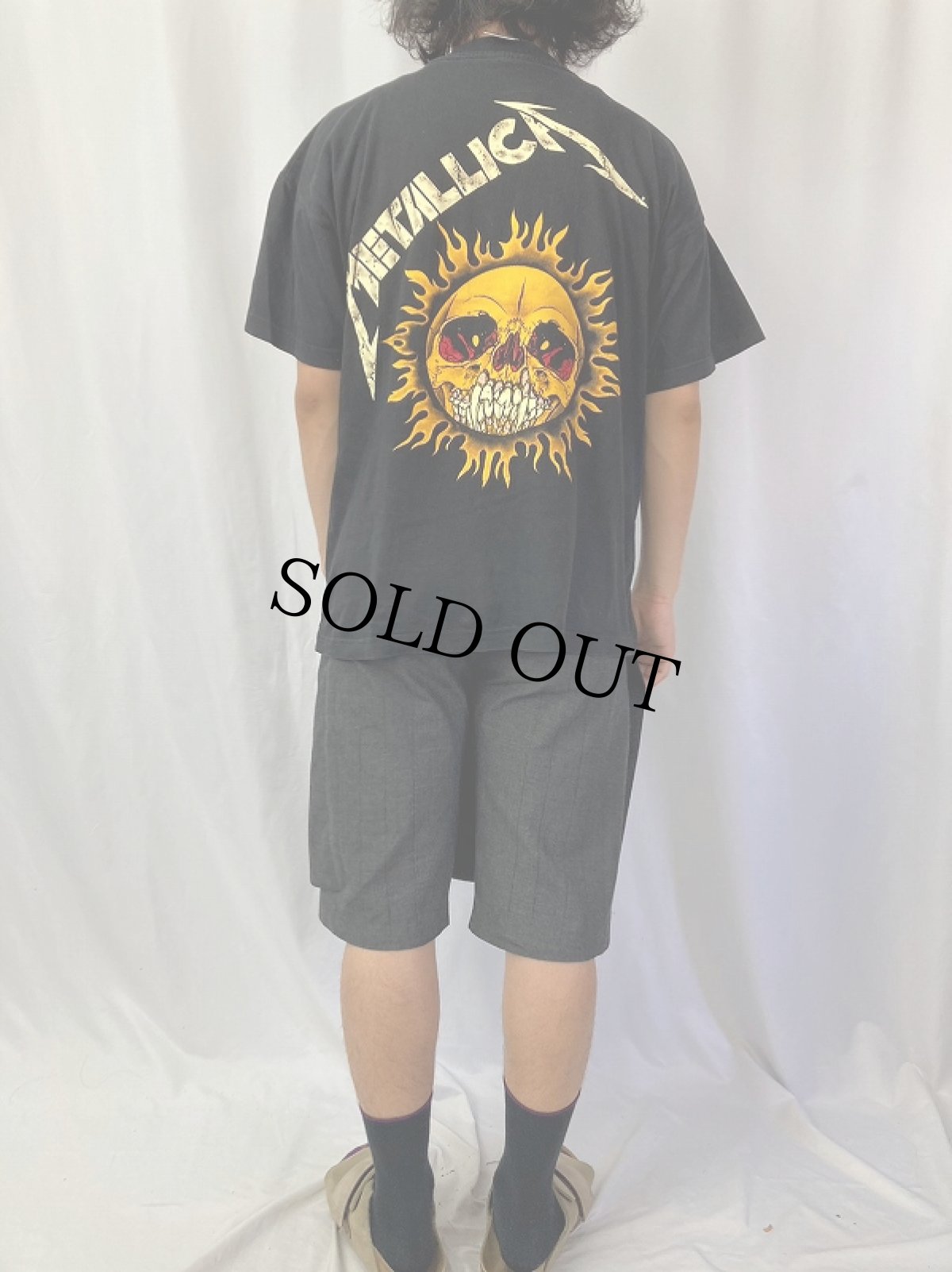 画像4: 90's METALLICA PUSHEAD へヴィメタルバンドTシャツ XL (4)