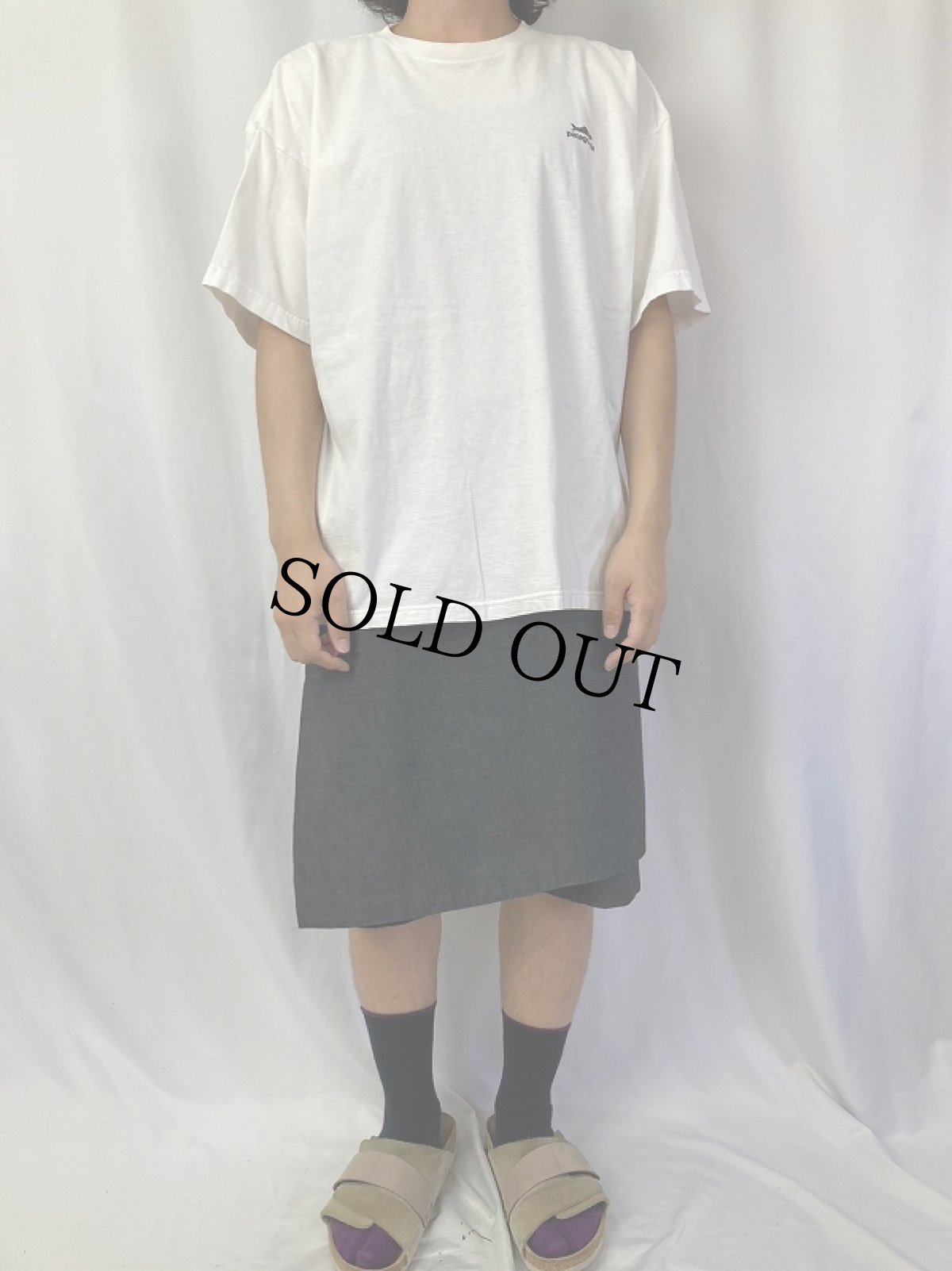 画像3: 90's〜 Patagonia USA製 "MINGLED DESTINIES SHARED HABITAT" 魚プリントTシャツ XL (3)