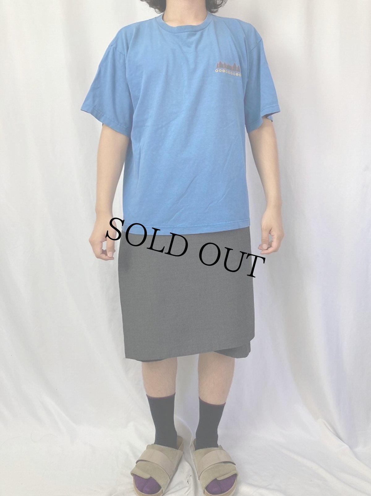 画像3: 90'〜 Patagonia USA製 イラストプリントTシャツ L (3)