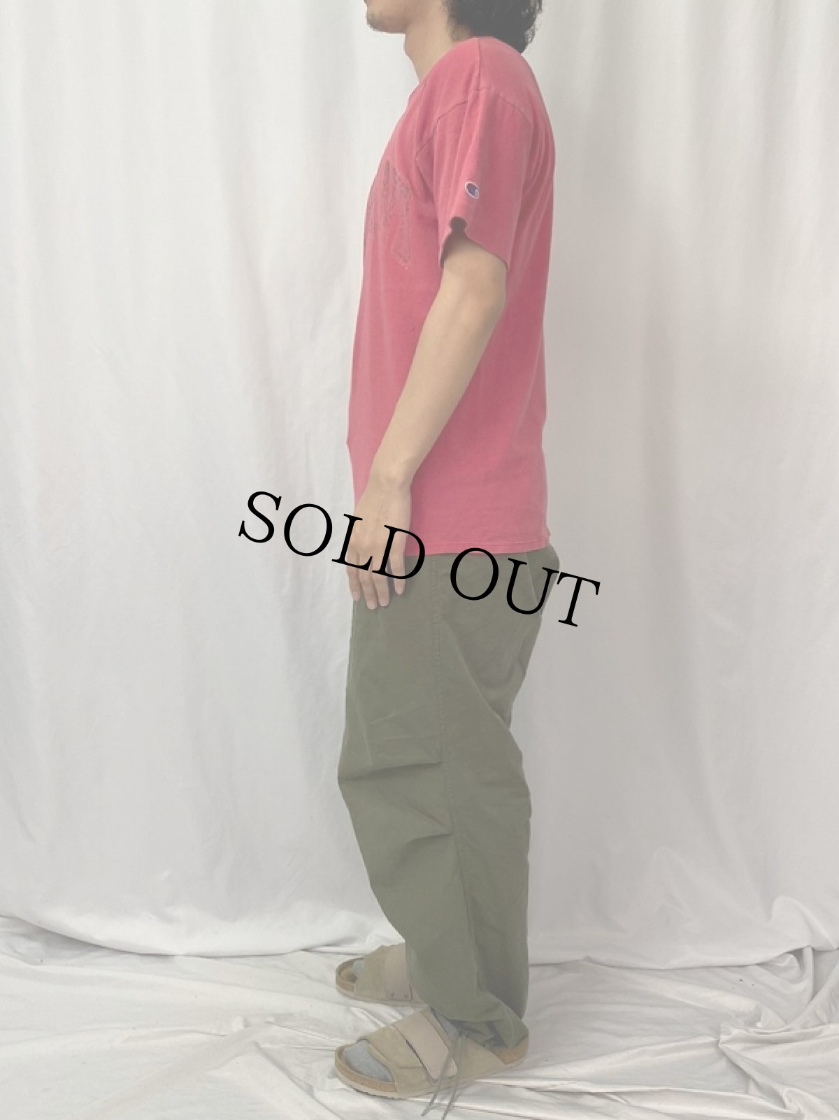 画像3: 80's Champion トリコタグ USA製 "MARYLAND" プリントTシャツ L (3)