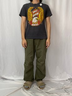 画像2: 80's HARLEY-DAVIDSON USA製 イーグルプリントTシャツ M (2)