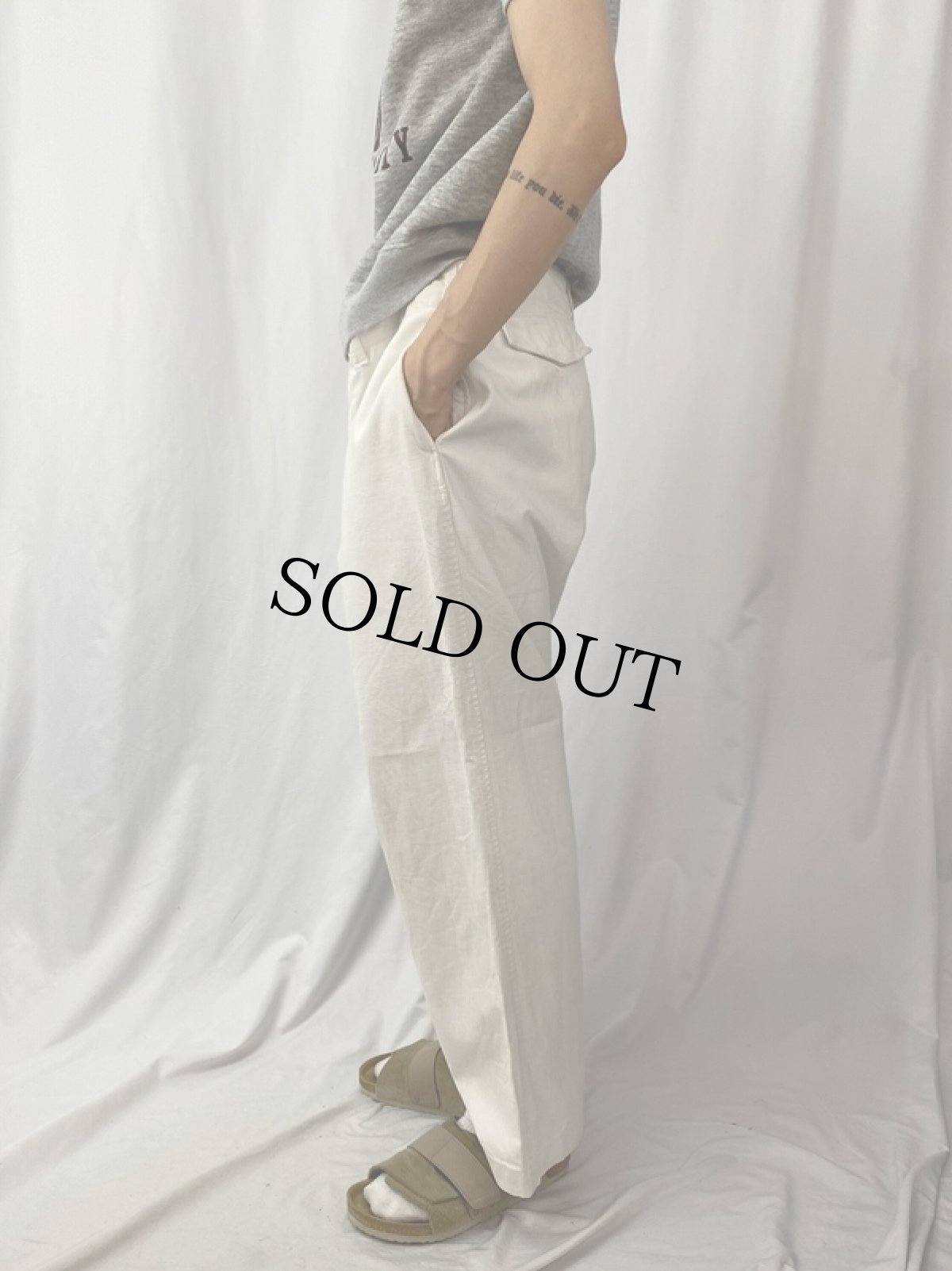 画像3: POLO Ralph Lauren コットンパンツ W35 (3)