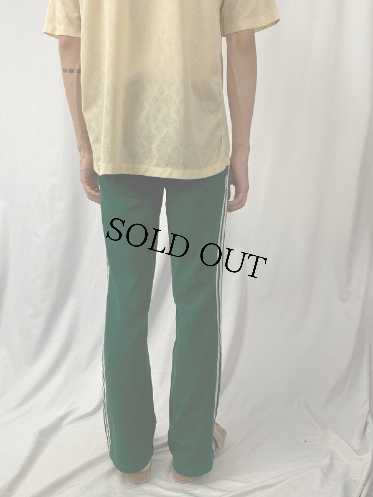 画像4: 70's〜 サイドライン トラックパンツ W29-35 (4)