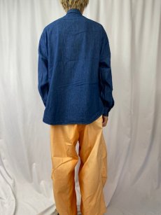 画像4: 80's Levi's 60665-1114 USA製 デニムシャツ XL (4)