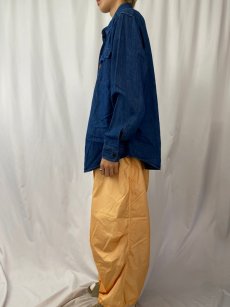 画像3: 80's Levi's 60665-1114 USA製 デニムシャツ XL (3)